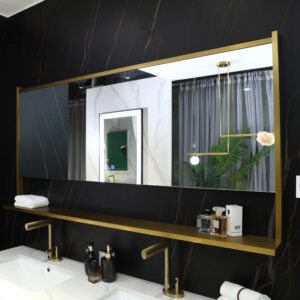 Luxury Framed Backlit Mirror