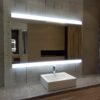 LED Mirror with acrylic diffuser