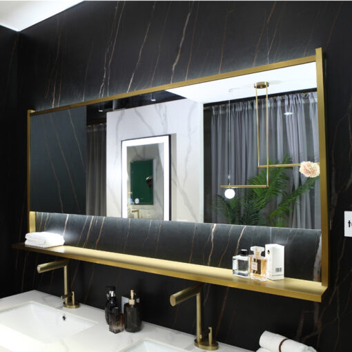 Luxury Framed Backlit Mirror